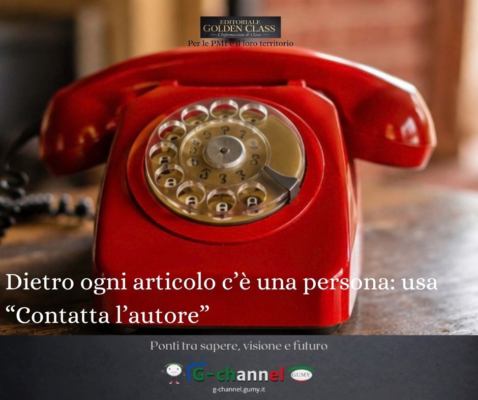 Dietro ogni articolo c’è una persona: usa “Contatta l’autore”